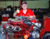 Buick 455 - A08 - 5x7 Dave with Completed 455 Engine - 6541.jpg